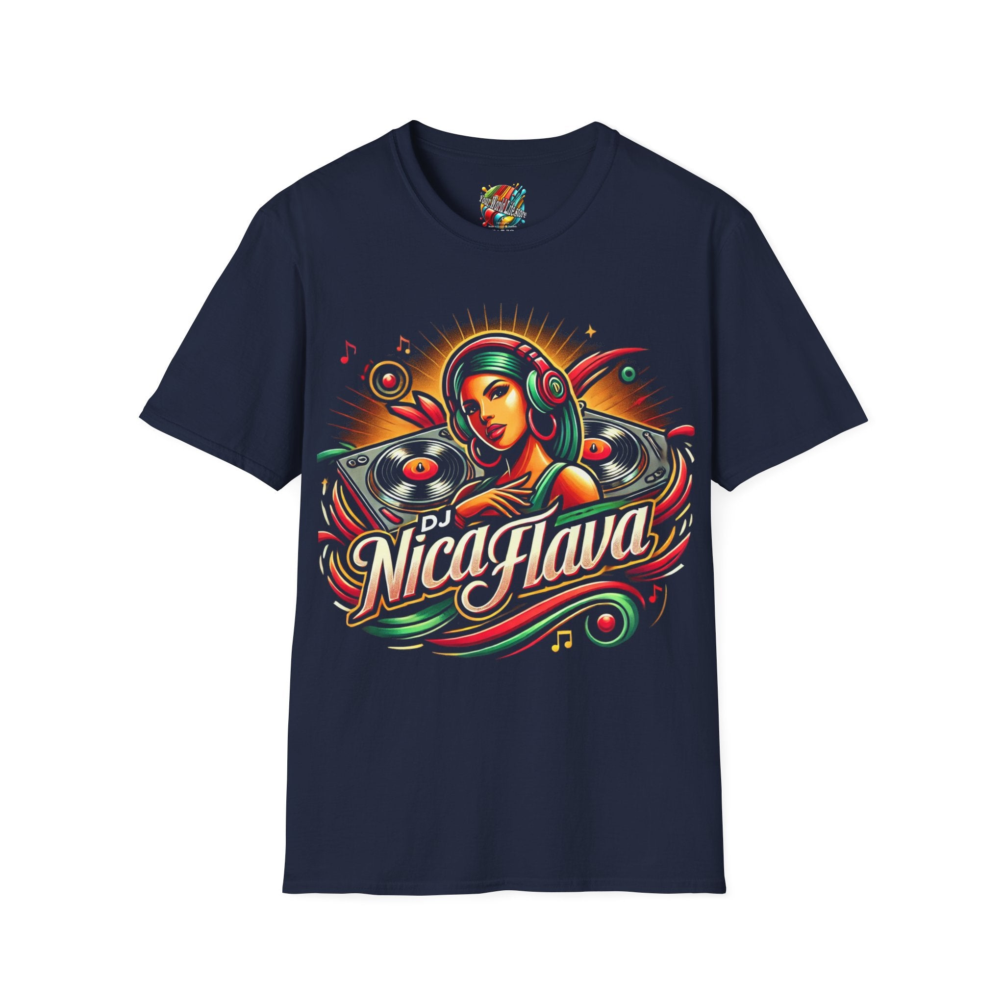 "DJ Nicaflava" Unisex T-Shirt